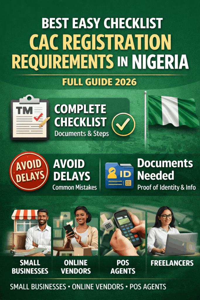 CAC registration requirements in Nigeria